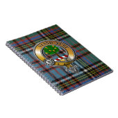 Anderson Tartan & Badge Notitieboek (Rechterzijde)