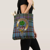 Anderson Tartan & Badge Tote Bag (Dichtbij)
