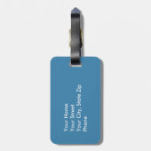 Anderson Tartan Bagagelabel (Achterkant verticaal)