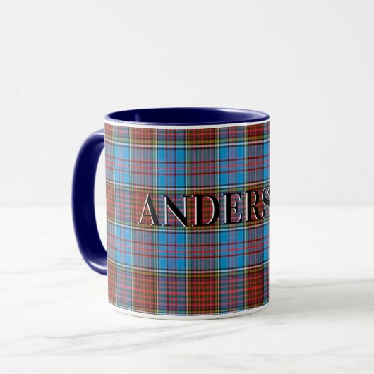 Anderson Tartan Clan Mok (Voorkant links)