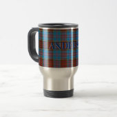 Anderson Tartan Clan Travel Mug Reisbeker (Voorkant links)