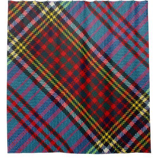 Anderson Tartan Douchegordijn (Voorkant)