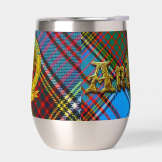 Anderson Tartan en Clan Embleem