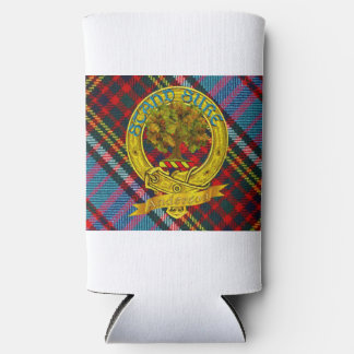 Anderson Tartan en Clan Embleem Seltzer Blikjeskoeler