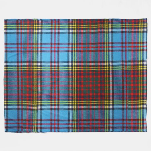 Anderson Tartan Fleece Blanket Deken (Voorkant (Horizontaal))