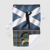 Anderson Tartan Golf Towel Zijn Golfhanddoek (Insitu)
