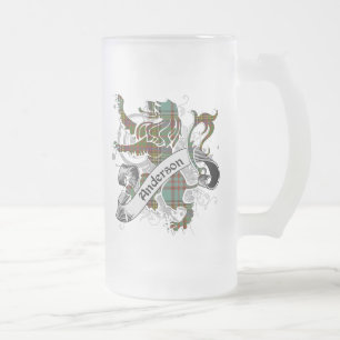 Anderson Tartan Lion Matglas Bierpul