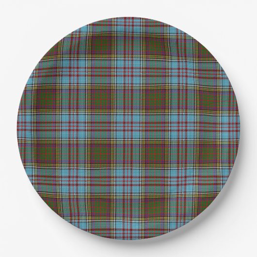 Anderson Tartan Papieren Bordje (Voorkant)