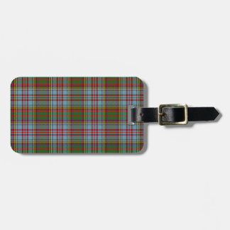 Anderson Tartan Pattern Bagagelabel