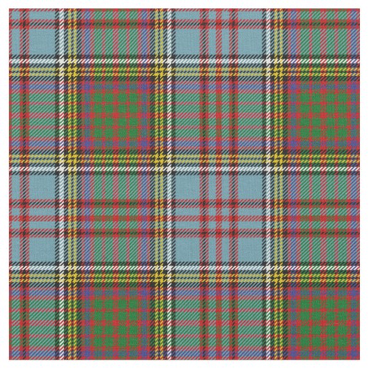 Anderson Tartan Print Stof (Close Up)