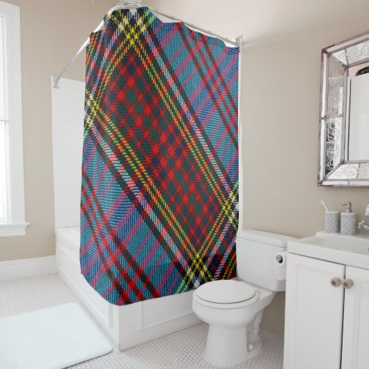 Anderson Tartan Shower Curtain Douchegordijn (In situ)
