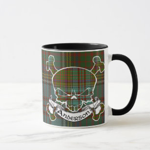 Anderson Tartan Skull Mok