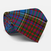 Anderson Tartan Stropdas met Clan Motto & Emblem (Opgerold)