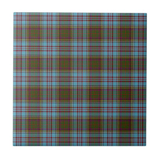 Anderson Tartan Tegeltje (Voorkant)