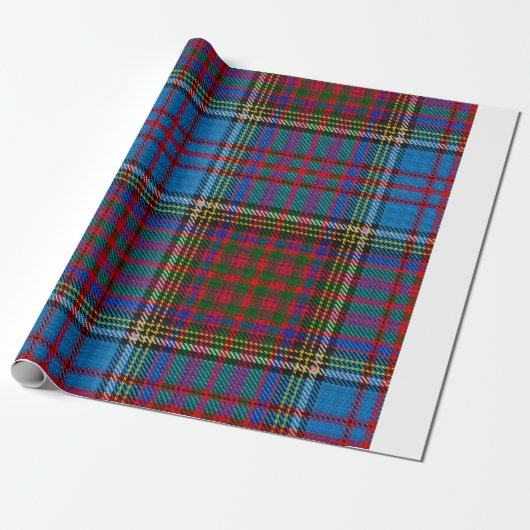 Anderson Tartan Wrapping Paper Cadeaupapier (Uitgerold)