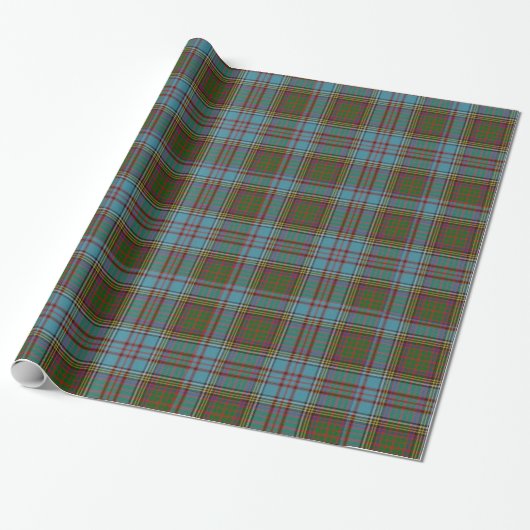 Anderson Tartan Wrapping Paper Cadeaupapier (Uitgerold)