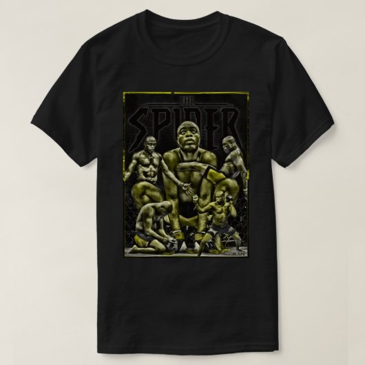 Anderson The Spider Silva Classic T Shirt (Design voorkant)