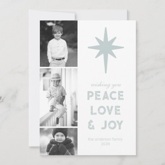 Anderson vakantie fotokaart kaart (Voorkant)