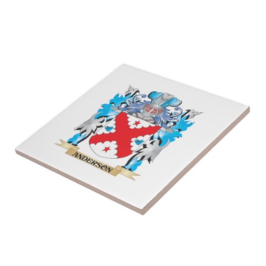 Anderson Wapenjassen Tegeltje (Zijkant)
