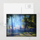 ANDERSONVILLE, GEORGIË BRIEFKAART (Voorkant / Achterkant)