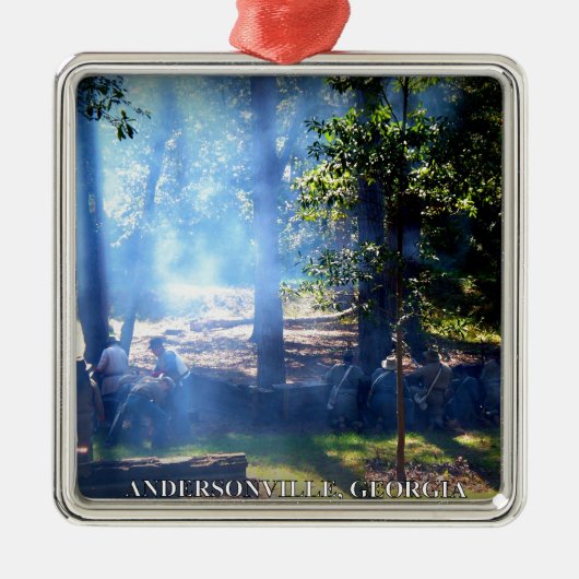 ANDERSONVILLE, GEORGIË METALEN ORNAMENT (Voorkant)
