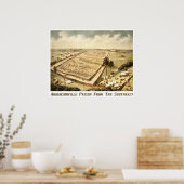 Andersonville Gevangenis (Camp Sumter), luchtbelad Poster (Keuken)