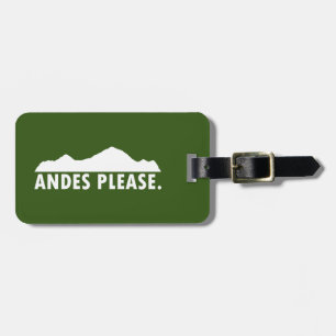 Andes Alsjeblieft Bagagelabel