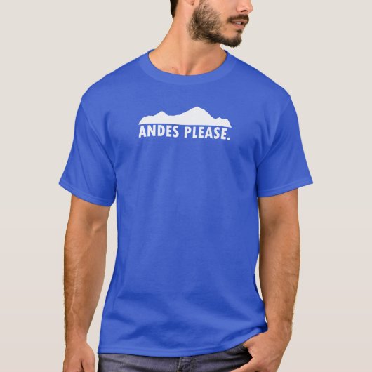 Andes Alsjeblieft T-shirt (Voorkant)