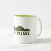 Andes Alsjeblieft Tweekleurige Koffiemok (Voorkant rechts)