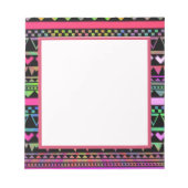 Andes Aztec Tribal Native Geometric Stropdas Die N Notitieblok (Voorkant)