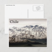 andes chile briefkaart (Voorkant / Achterkant)