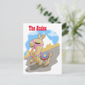 Andes-Llama-Briefkaart Briefkaart (Staand voorkant)