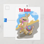 Andes-Llama-Briefkaart Briefkaart (Voorkant / Achterkant)