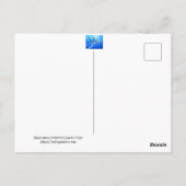 Andes-Llama-Briefkaart Briefkaart (Achterkant)