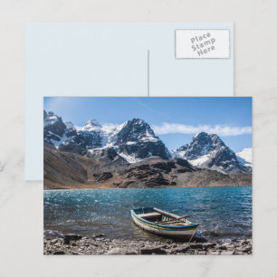 Andes Mountain Climbing Ice Peak - Bolivia Trek Briefkaart