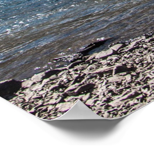 Andes Mountain Climbing Ice Peak - Bolivia Trek Poster (Hoek)