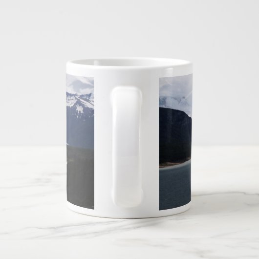 Andes Mountain Range Grote Koffiekop (Achterkant)