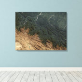 Andes Mountains Canvas Afdruk (Insitu (Houten vloer))