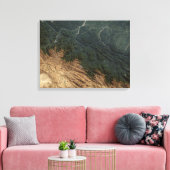 Andes Mountains Canvas Afdruk (Insitu (Woonkamer))
