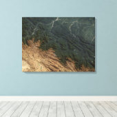 Andes Mountains Canvas Afdruk (Insitu (Houten vloer))