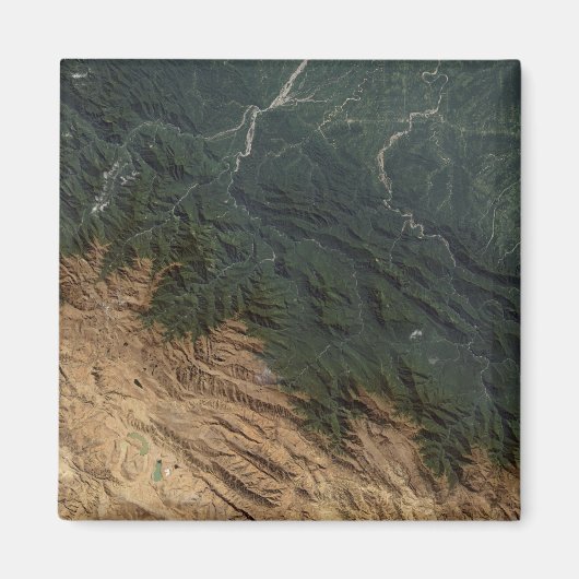 Andes Mountains Magneet (Voorkant)