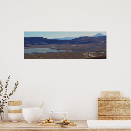 Andes Mountains Panoramic - Fotografie Poster (Keuken)