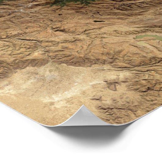 Andes Mountains Poster (Hoek)