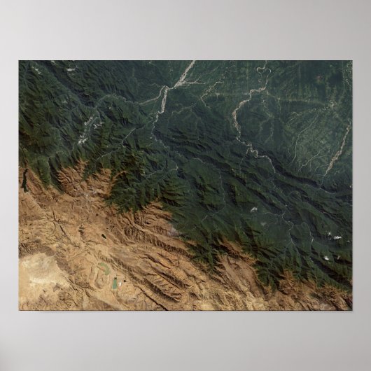 Andes Mountains Poster (Voorkant)