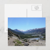 Andes Range, Patagonia Briefkaart (Voorkant / Achterkant)