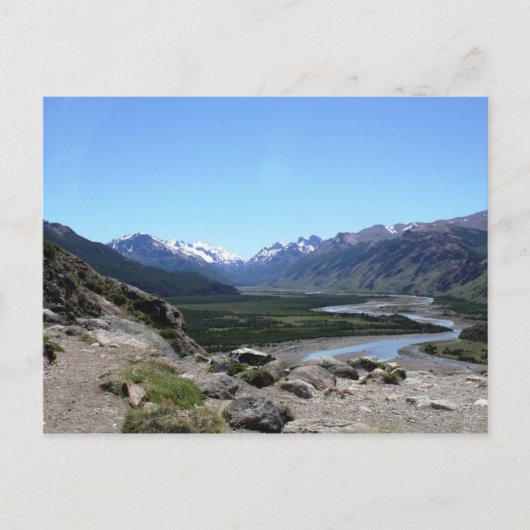 Andes Range, Patagonia Briefkaart (Voorkant)