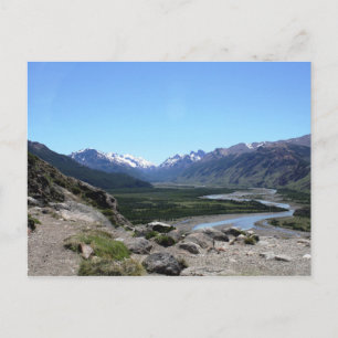 Andes Range, Patagonia Briefkaart