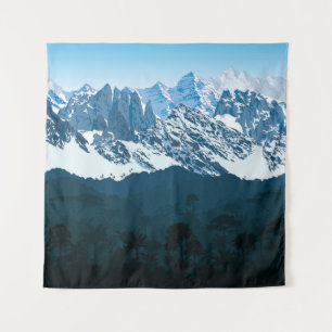 Andes regenwoud: Oerwoud naadloos Wandkleed