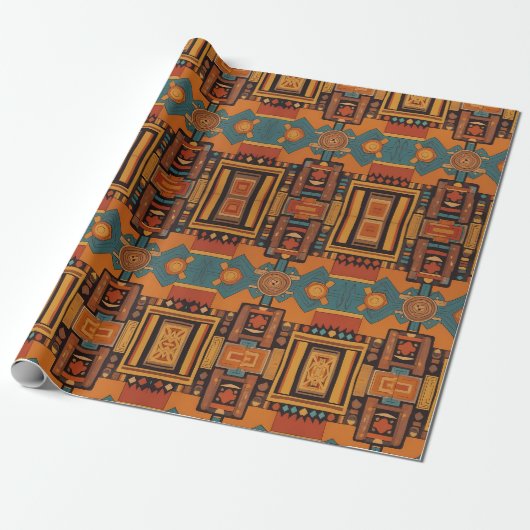 Andesgeest: Chakana Essence Cadeaupapier (Uitgerold)