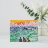 Andeslandschap Briefkaart (Staand voorkant)